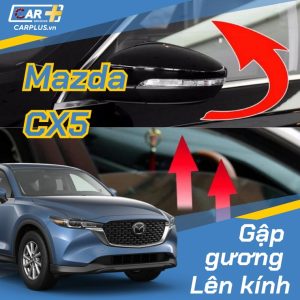 cách gập gương mazda cx5