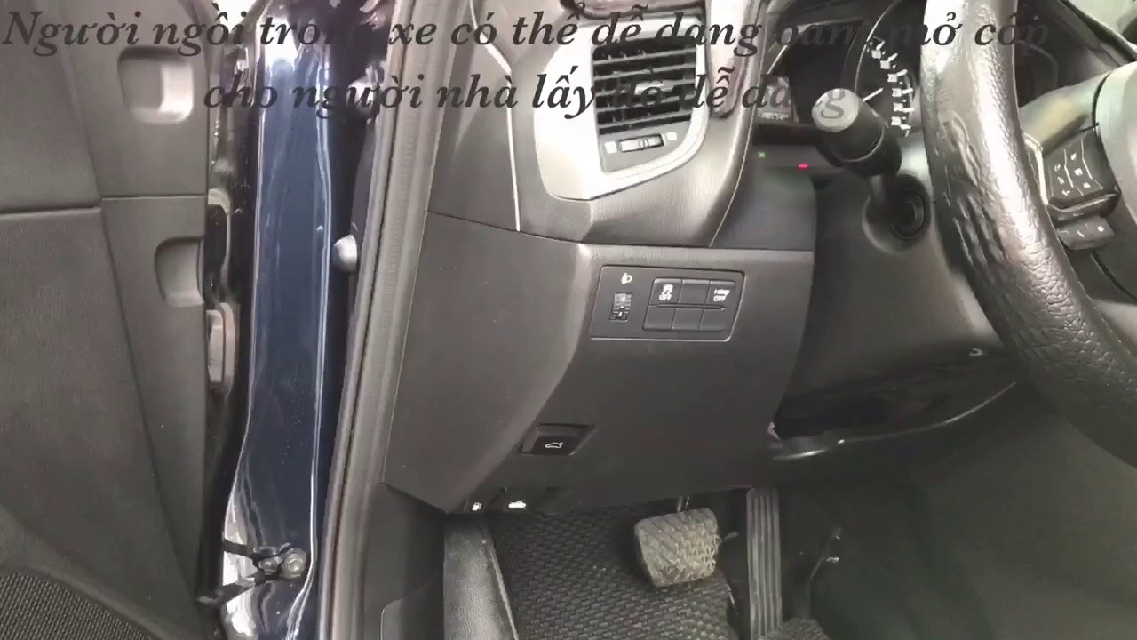 cách mở cốp sau xe mazda 3 - Hình 4