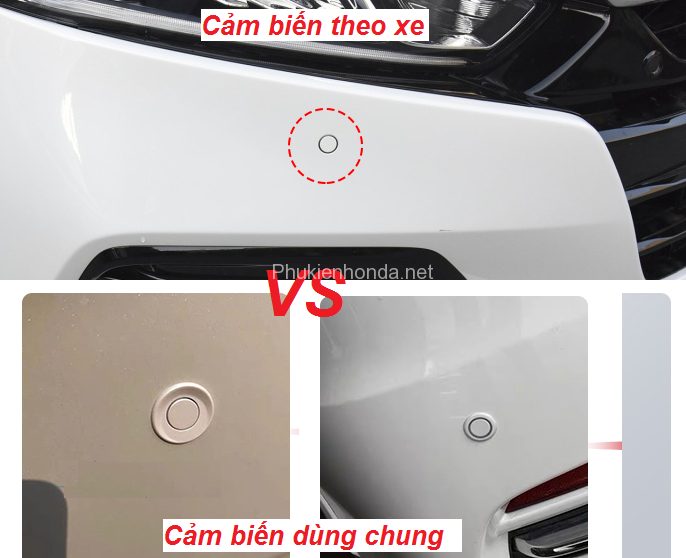 cảm biến lùi honda civic - Hình 5