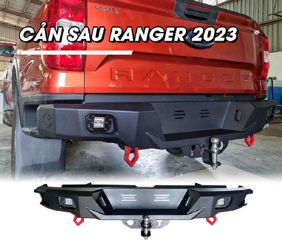 cản sau ford ranger - Hình 2