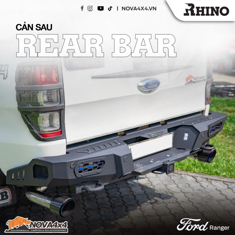 cản sau xe ford ranger - Hình 4