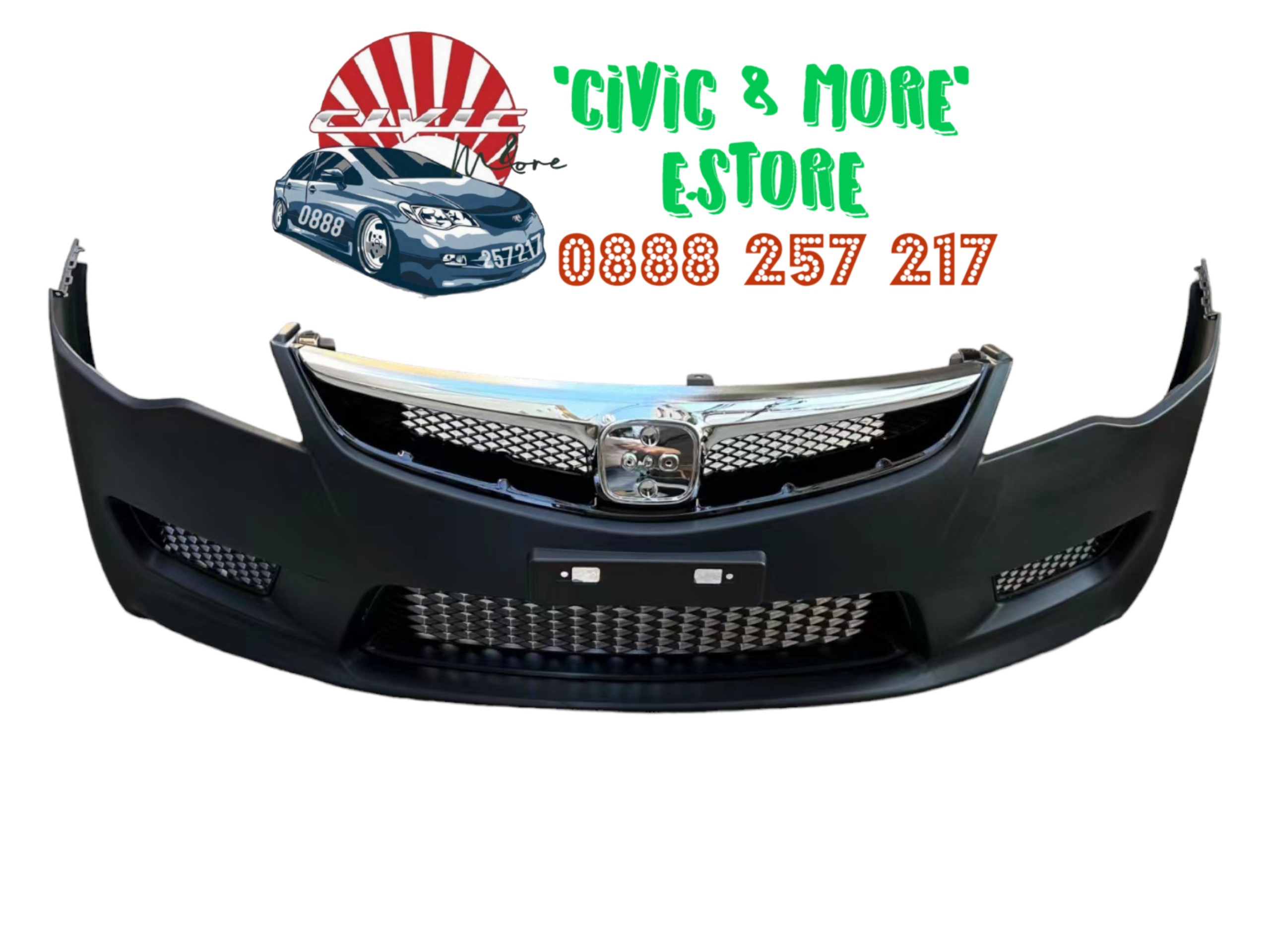 cản trước honda civic 2008 - Hình 5
