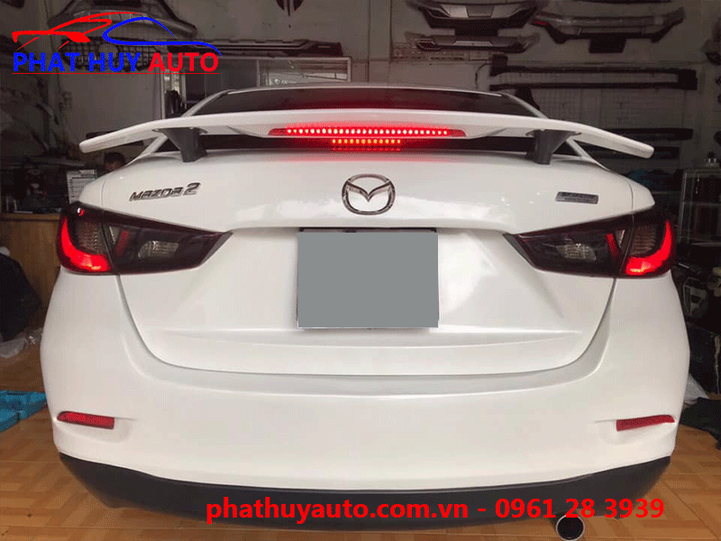 cánh gió mazda 2 - Hình 4