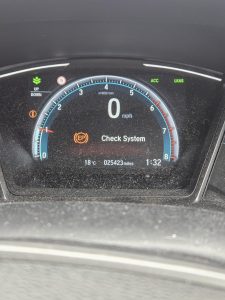 check system honda civic