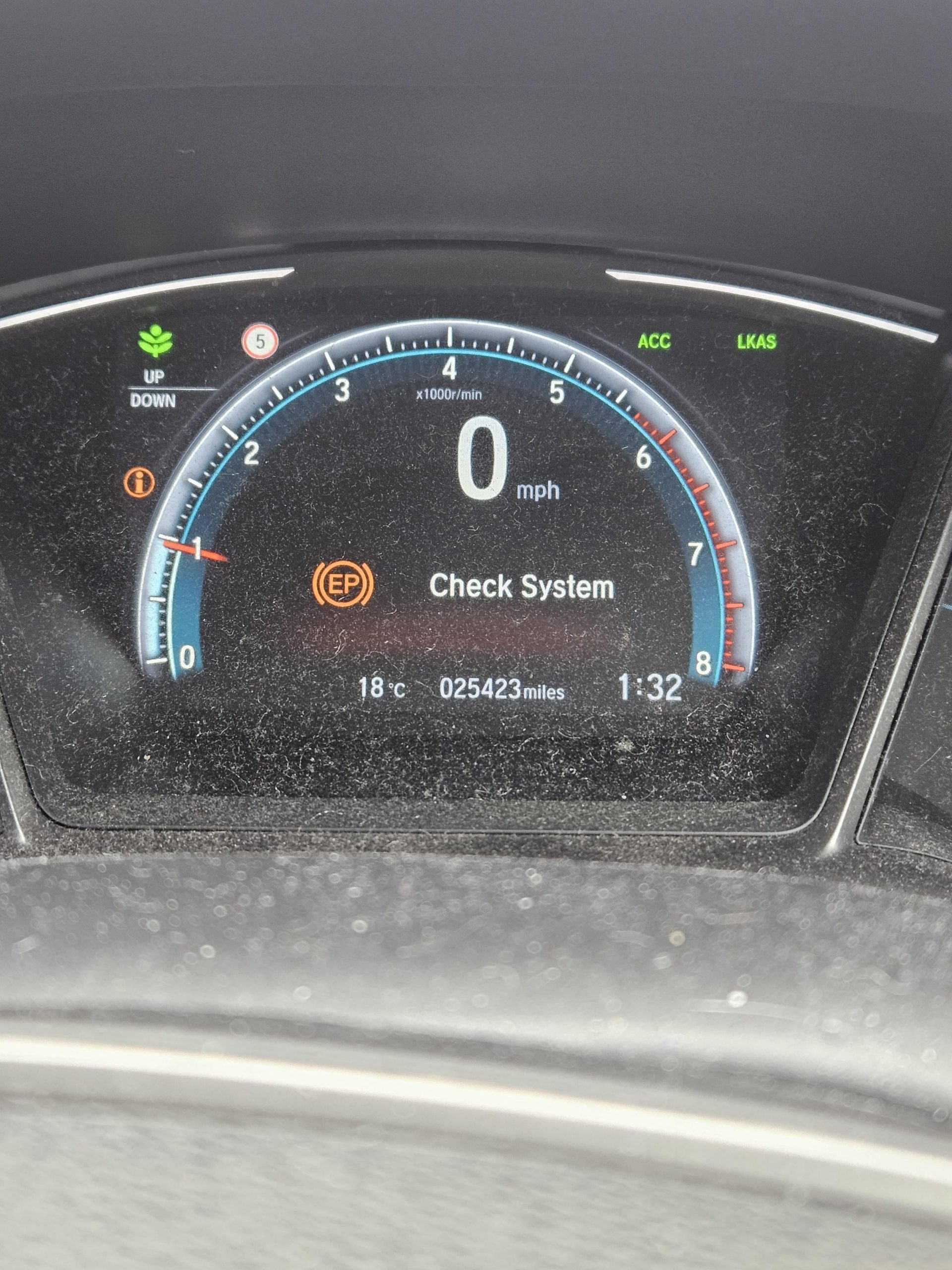 check system honda civic