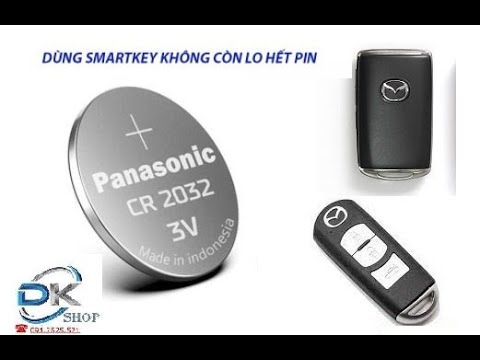 chìa khóa xe mazda 3 hết pin - Hình 4