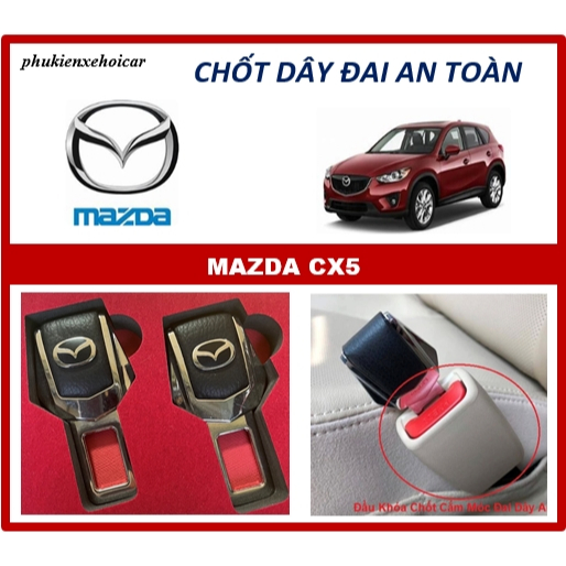 chốt cài dây an toàn mazda
