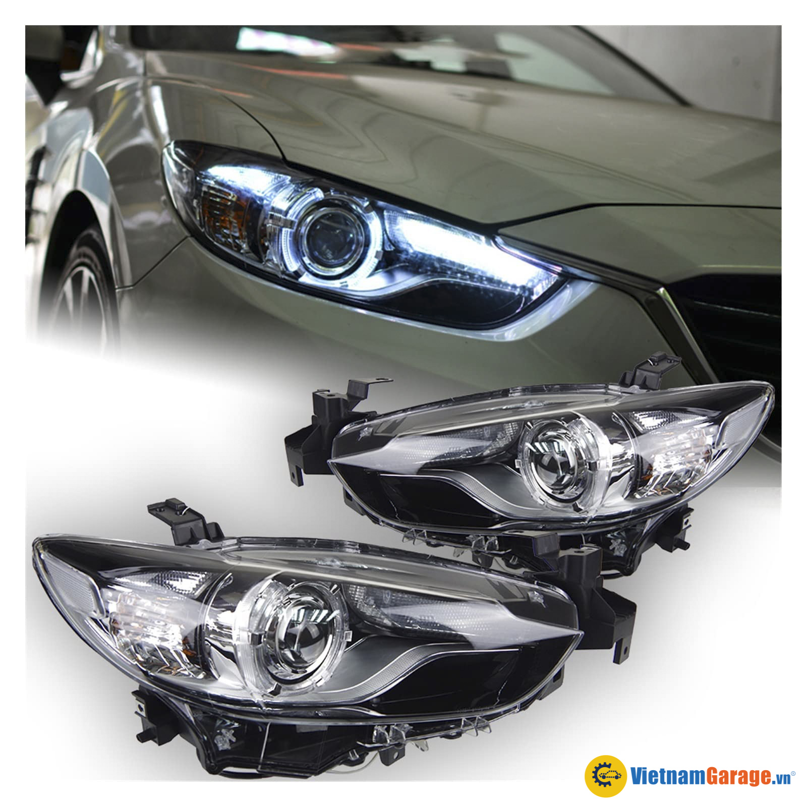 đèn xe mazda 6 - Hình 3