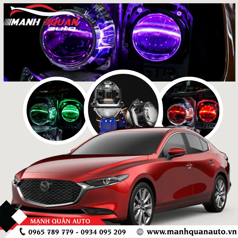 độ đèn mazda 3 - Hình 4