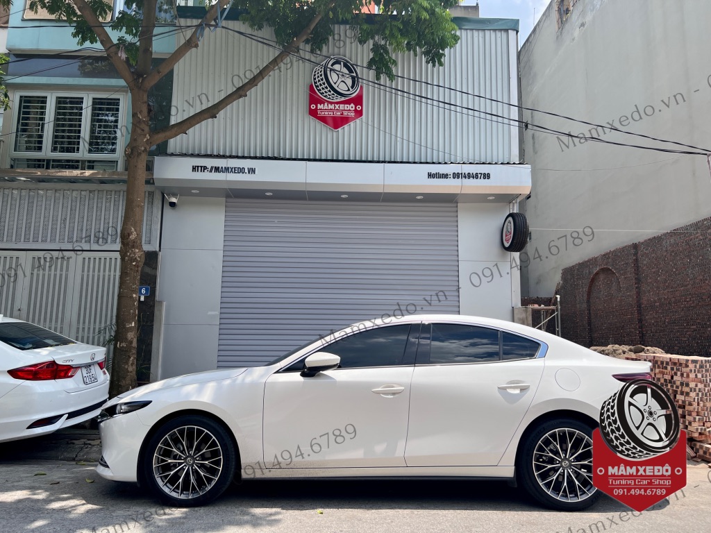 độ mâm mazda 3 18in - Hình 1