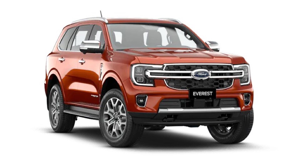 ford everest 2 cầu
