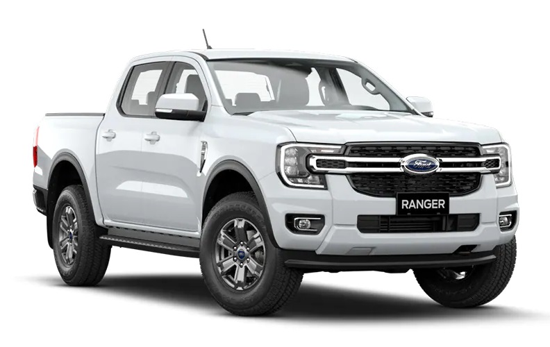 ford ranger trắng - Hình 4