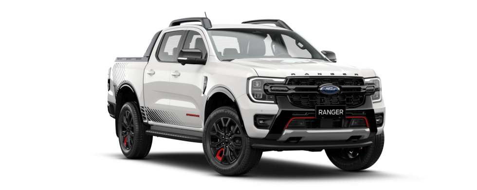 ford ranger wildtrak white - Hình 2