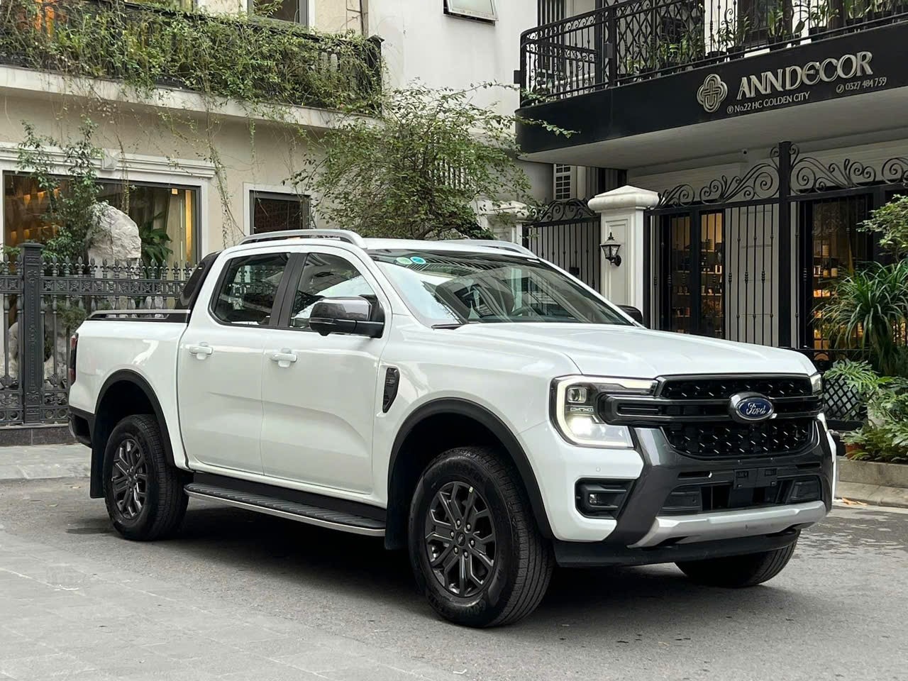 ford ranger wildtrak white - Hình 4