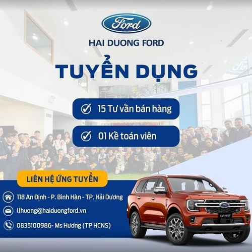 ford tuyển dụng - Hình 2