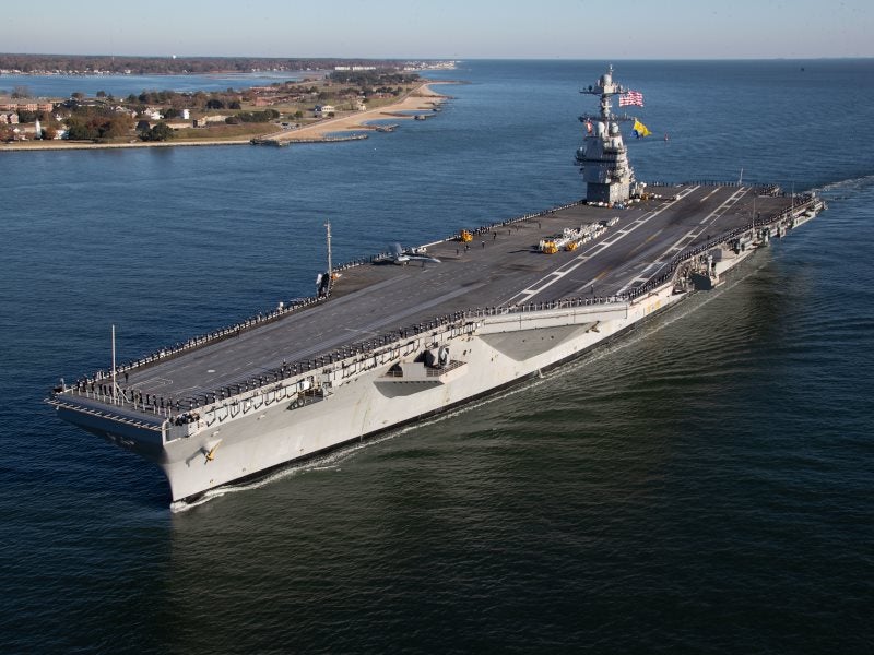 gerald r ford class aircraft carrier - Hình 3