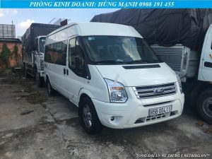 giá xe ford transit 16 chỗ cũ