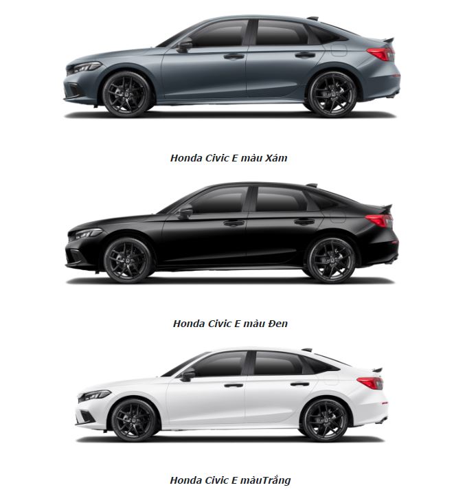 giá xe honda civic e - Hình 2