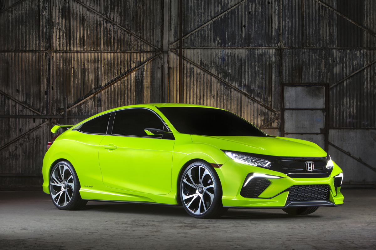 green honda civic - Hình 2