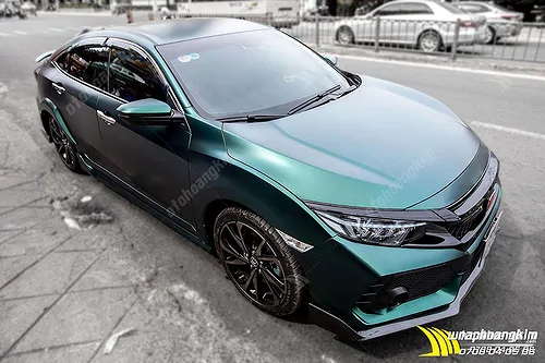 green honda civic
