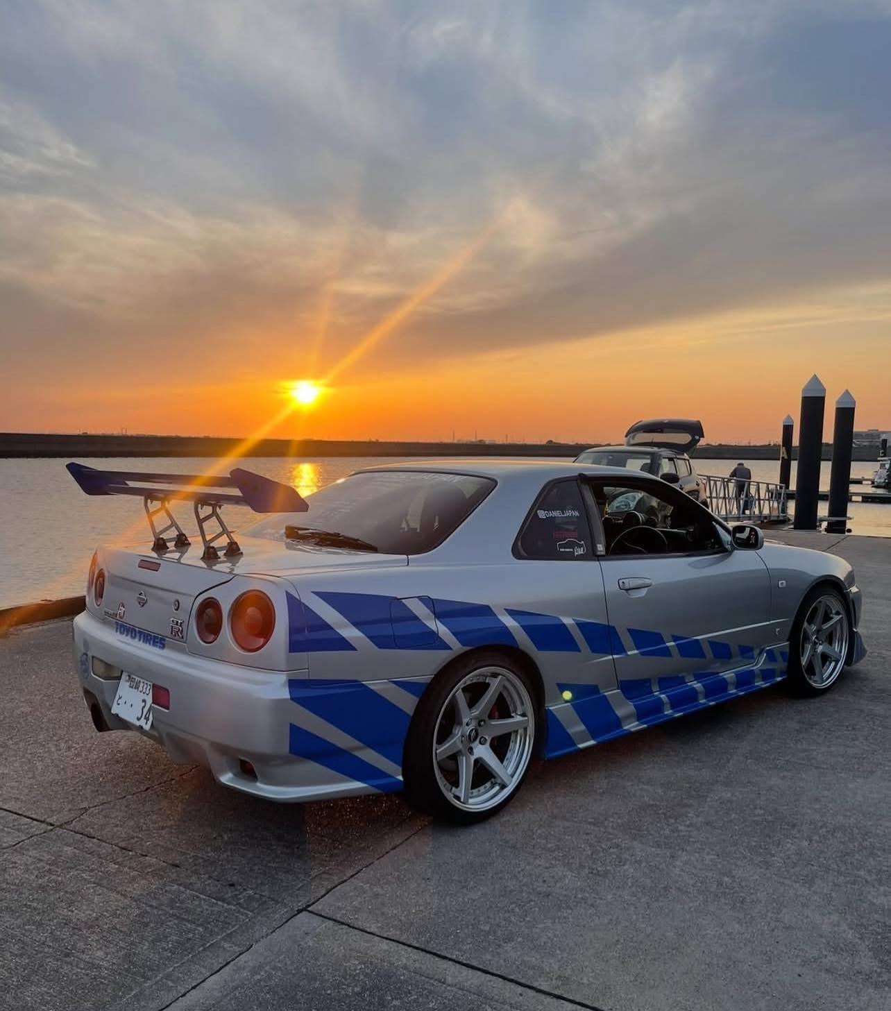 hình nền nissan gtr r34 - Hình 2