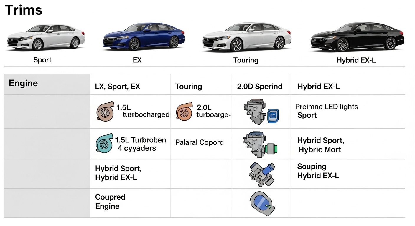 honda accord trims - Hình 2