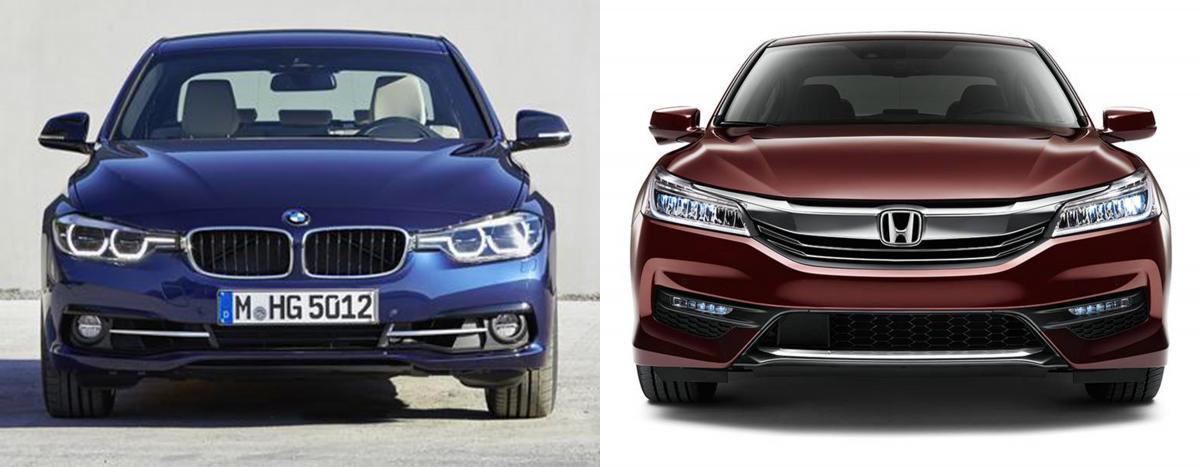 honda accord vs bmw 3 - Hình 2