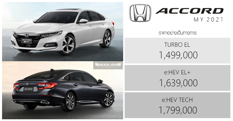 honda accord ราคา - Hình 4