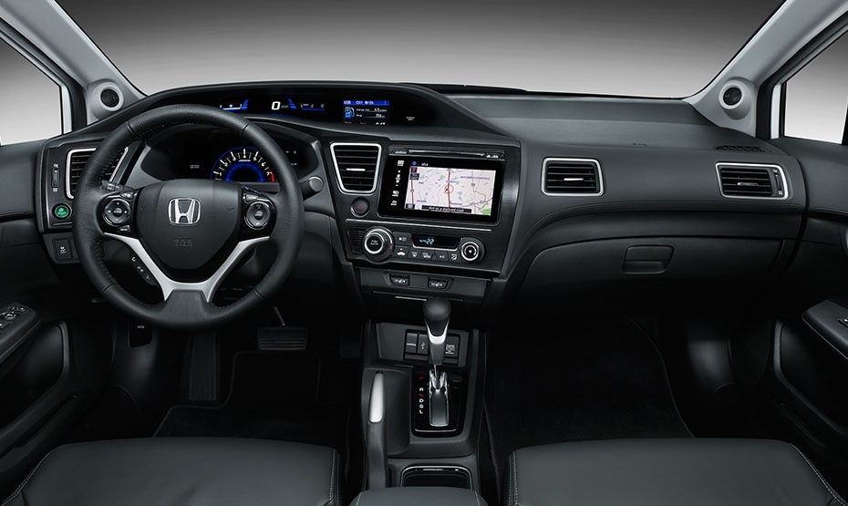 honda civic 2015 interior - Hình 4
