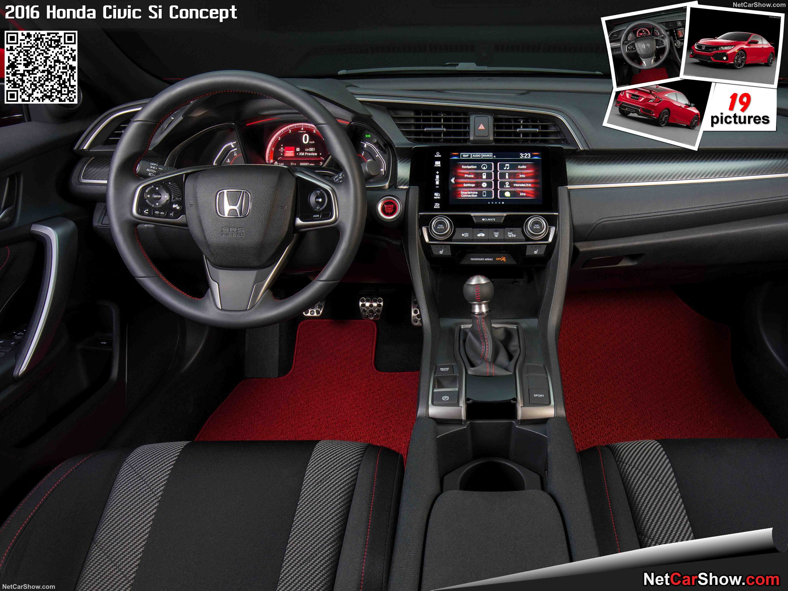 honda civic 2016 interior - Hình 2