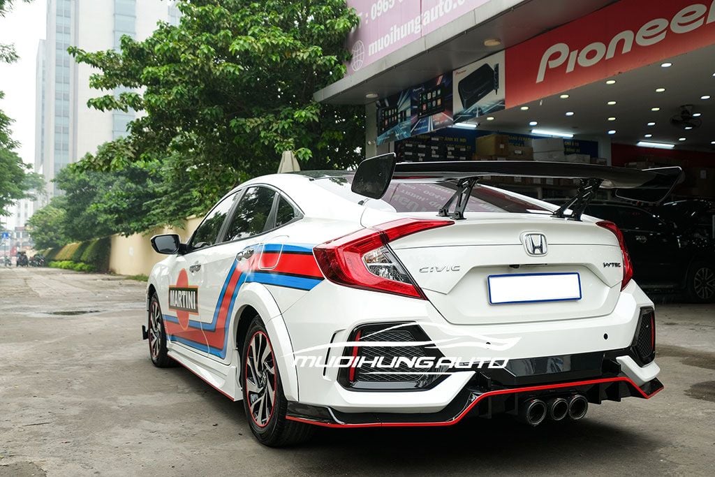 honda civic 2018 độ