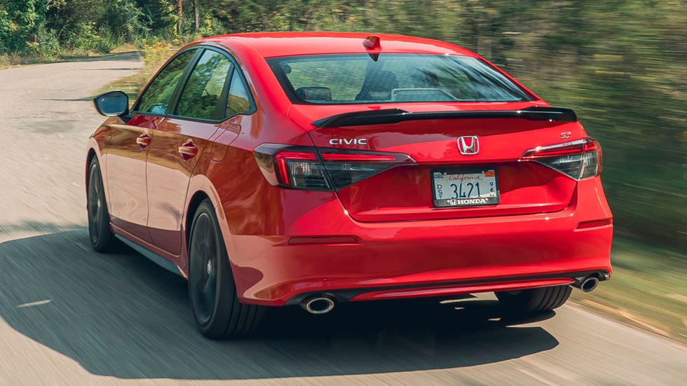 honda civic back - Hình 2