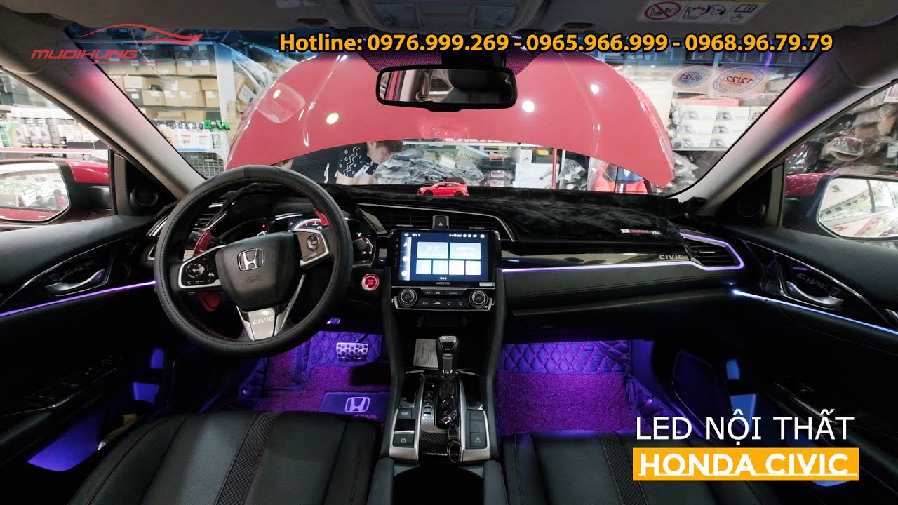 honda civic độ nội thất - Hình 4