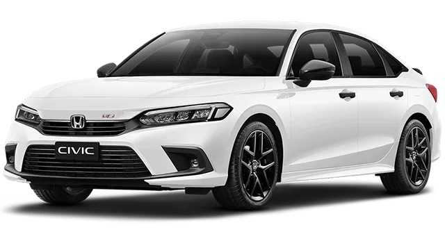 honda civic màu trắng - Hình 4