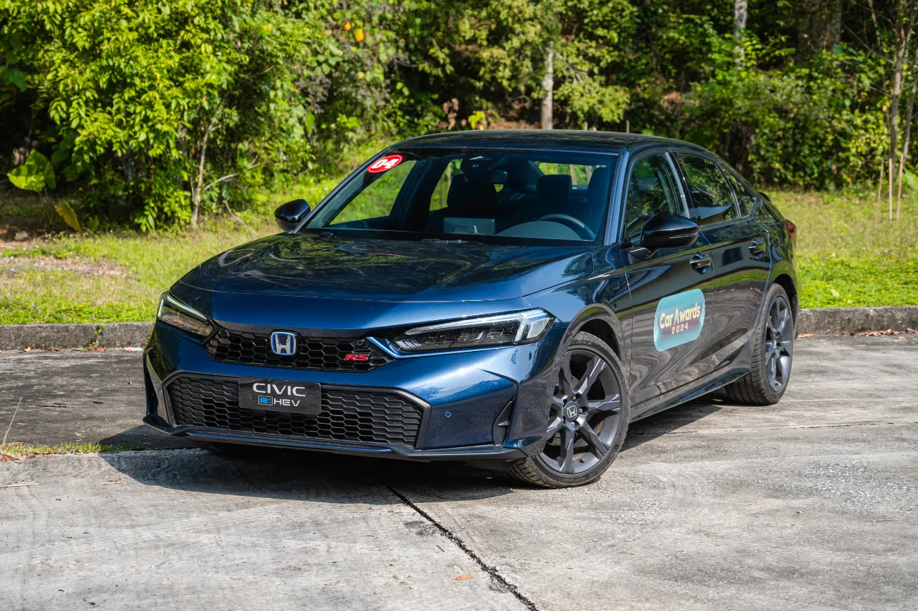 honda civic màu xanh - Hình 2