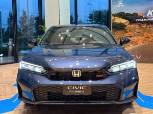 honda civic màu xanh