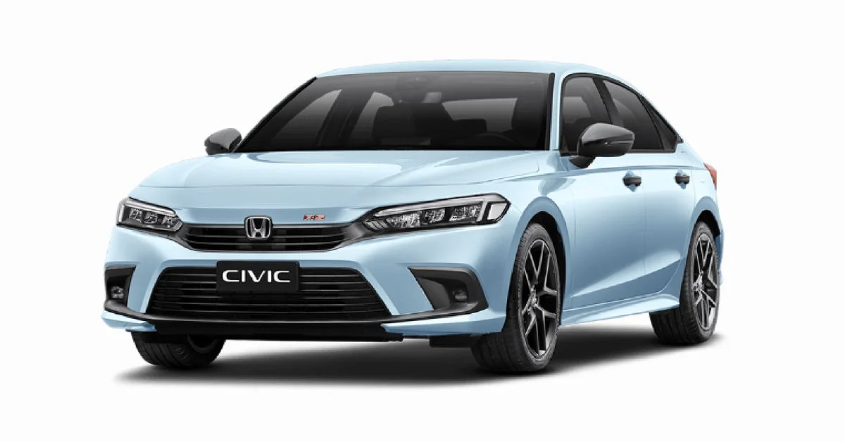 honda civic màu xanh - Hình 4