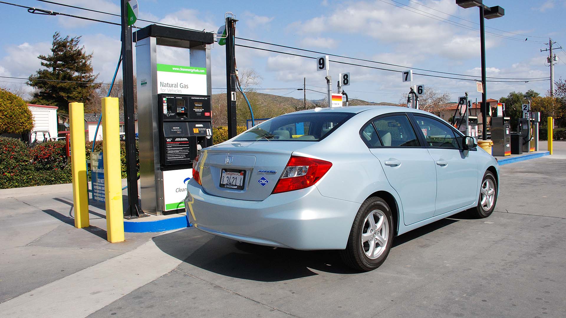 honda civic natural gas - Hình 5