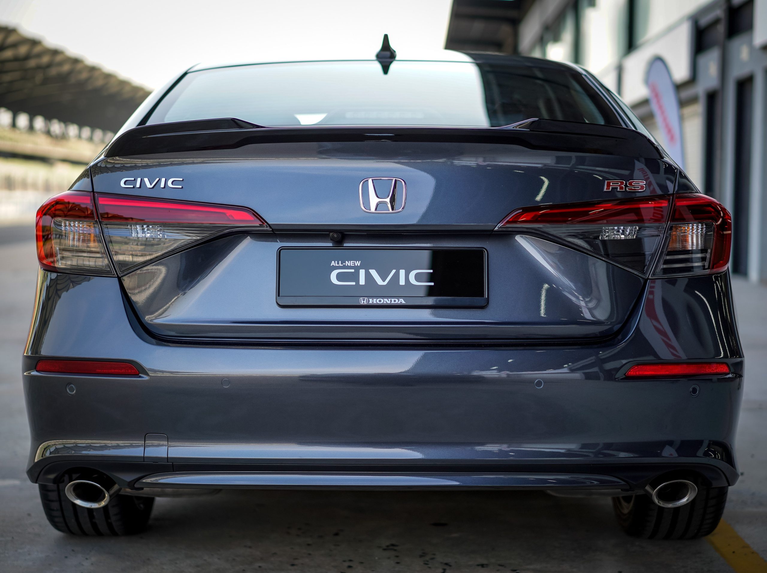 honda civic rs back - Hình 3