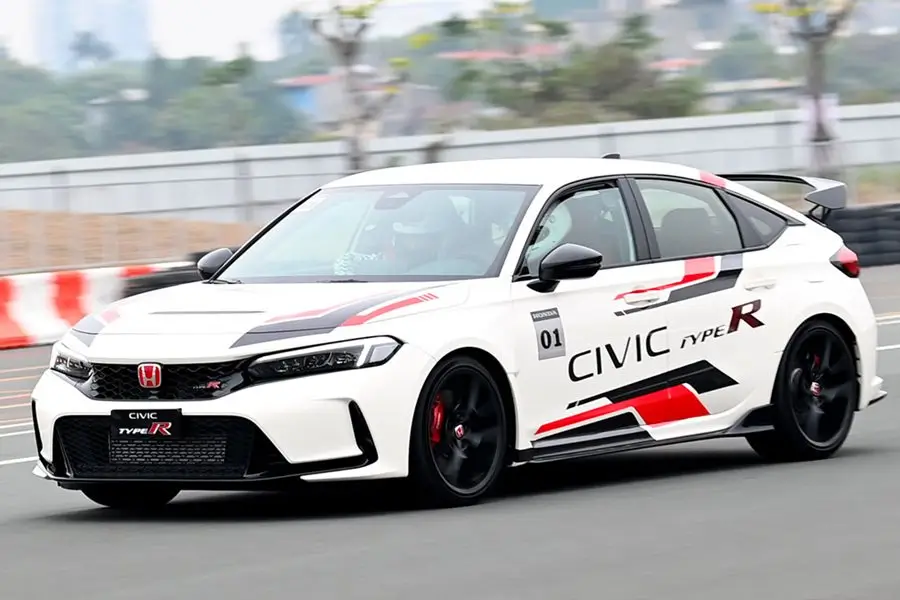 honda civic trắng độ - Hình 3