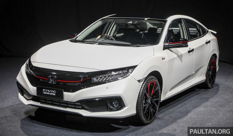 honda civic trắng độ - Hình 4