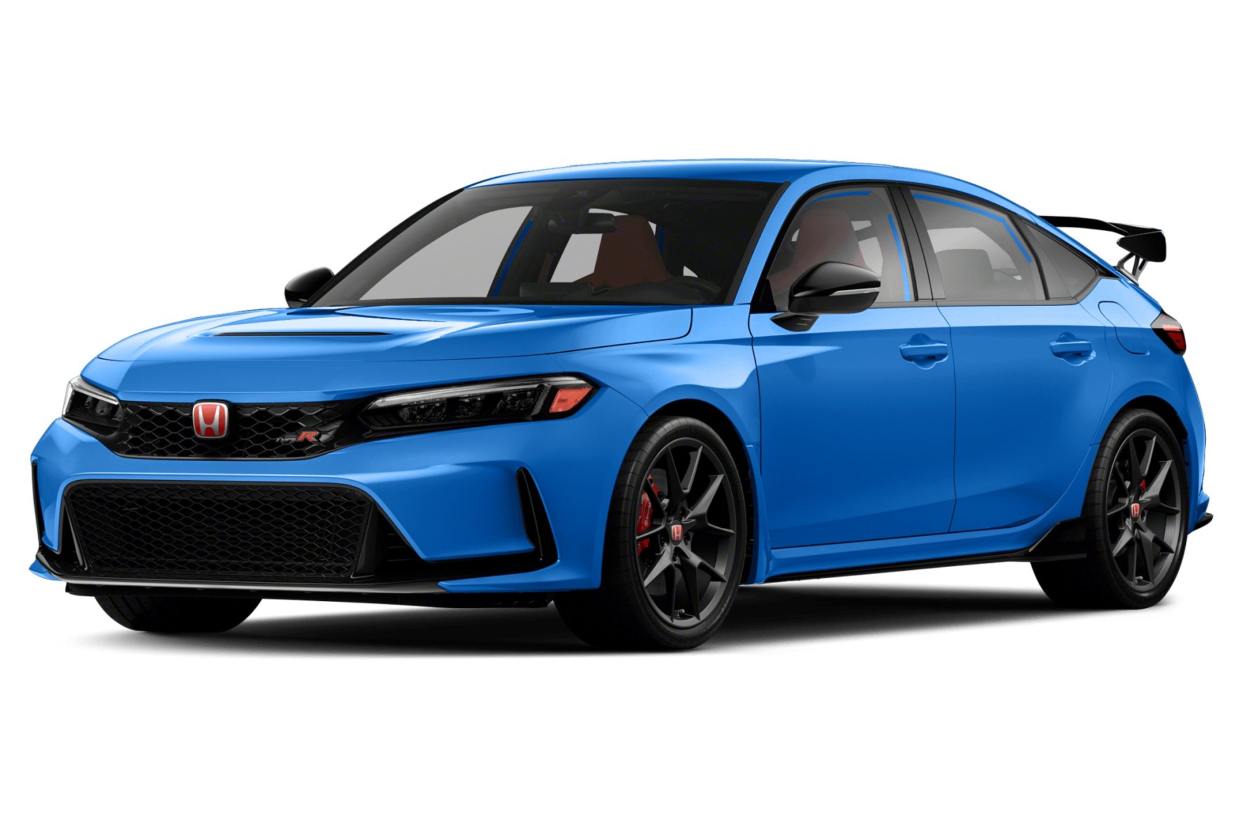 honda civic type r blue - Hình 2