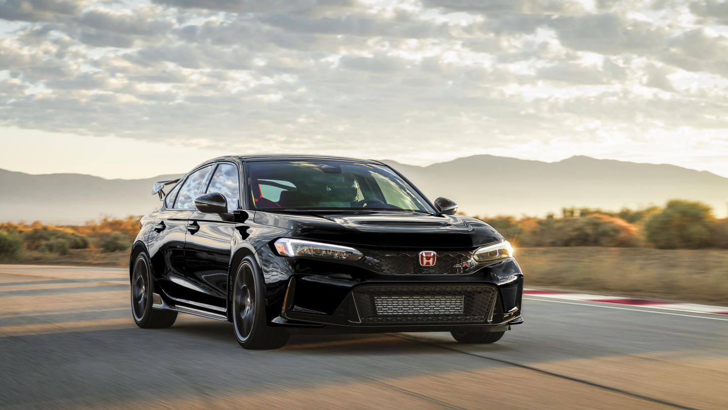 honda civic type r đen - Hình 4