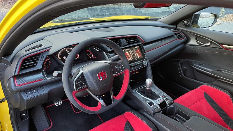 honda civic type r nội thất - Hình 3