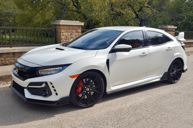honda civic type r white - Hình 3