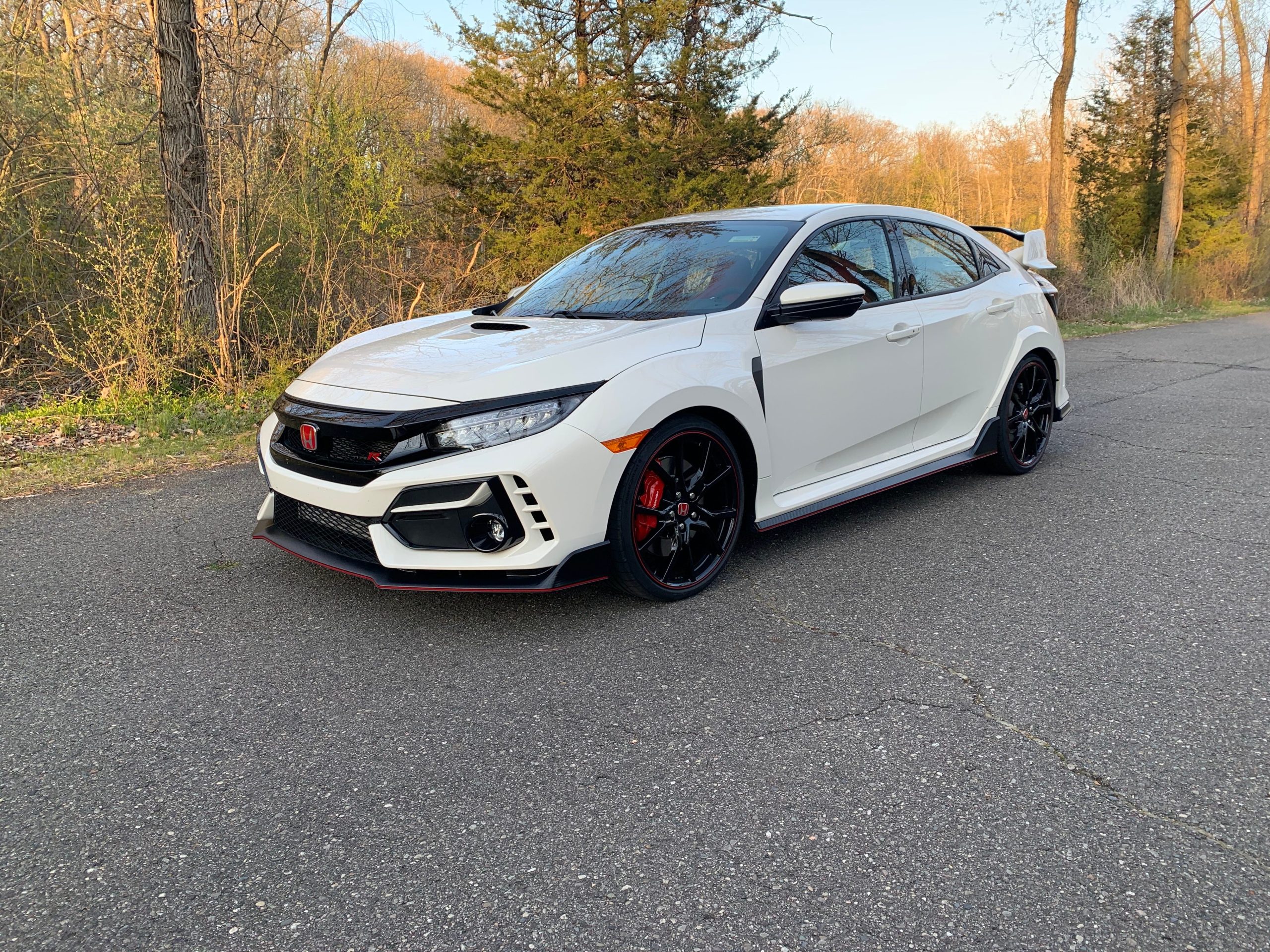 honda civic type r white - Hình 5