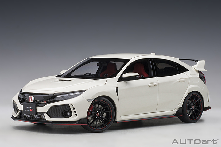 honda civic type r white