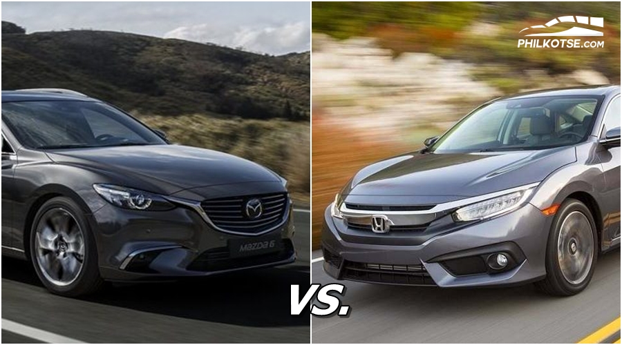 honda civic vs mazda 6 - Hình 3