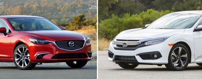 honda civic vs mazda 6 - Hình 4