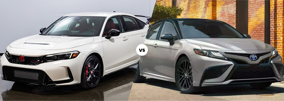 honda civic vs toyota camry